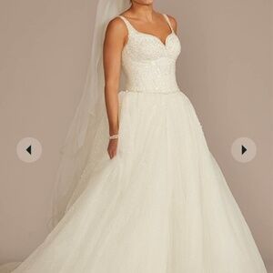 Oleg Cassini ballgown wedding dress